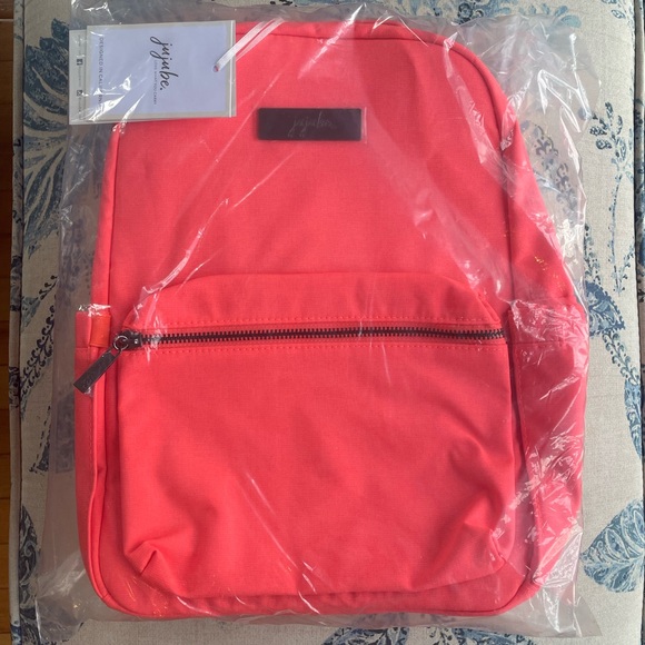Ju-Ju-Be Neon Coral Midi Backpack